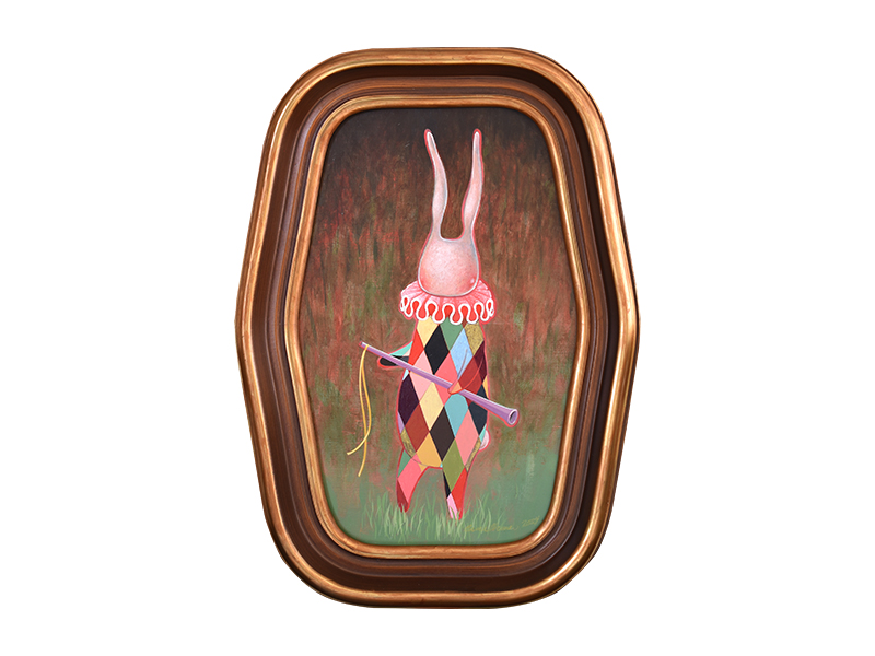 Harlequin Rabbit I - Emma Overman